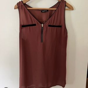 Express sleeveless tank blouse